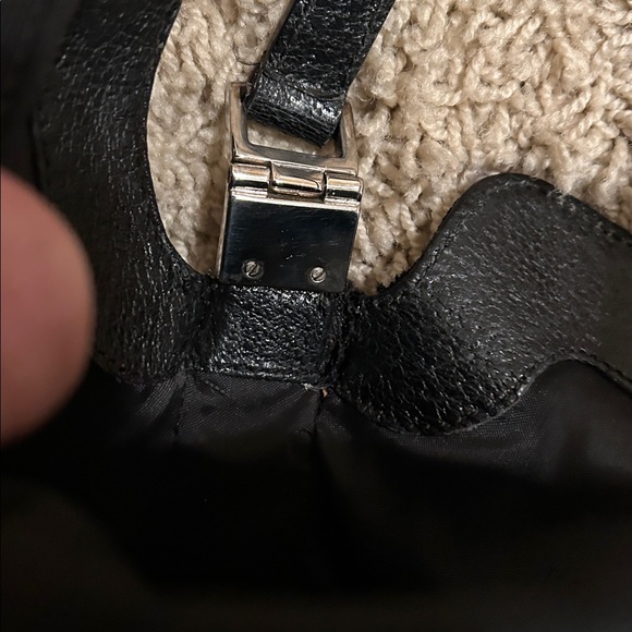 Gucci Jackie Piston Lock Black Shoulder Hand Bag - Picture 12 of 16